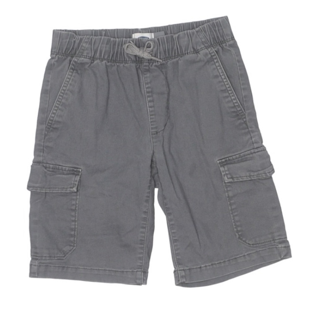 Old Navy Cargo Shorts Solid Grey medium 8 casual